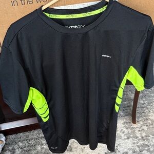 Black and Green Men's RPRX Athletic Shirt